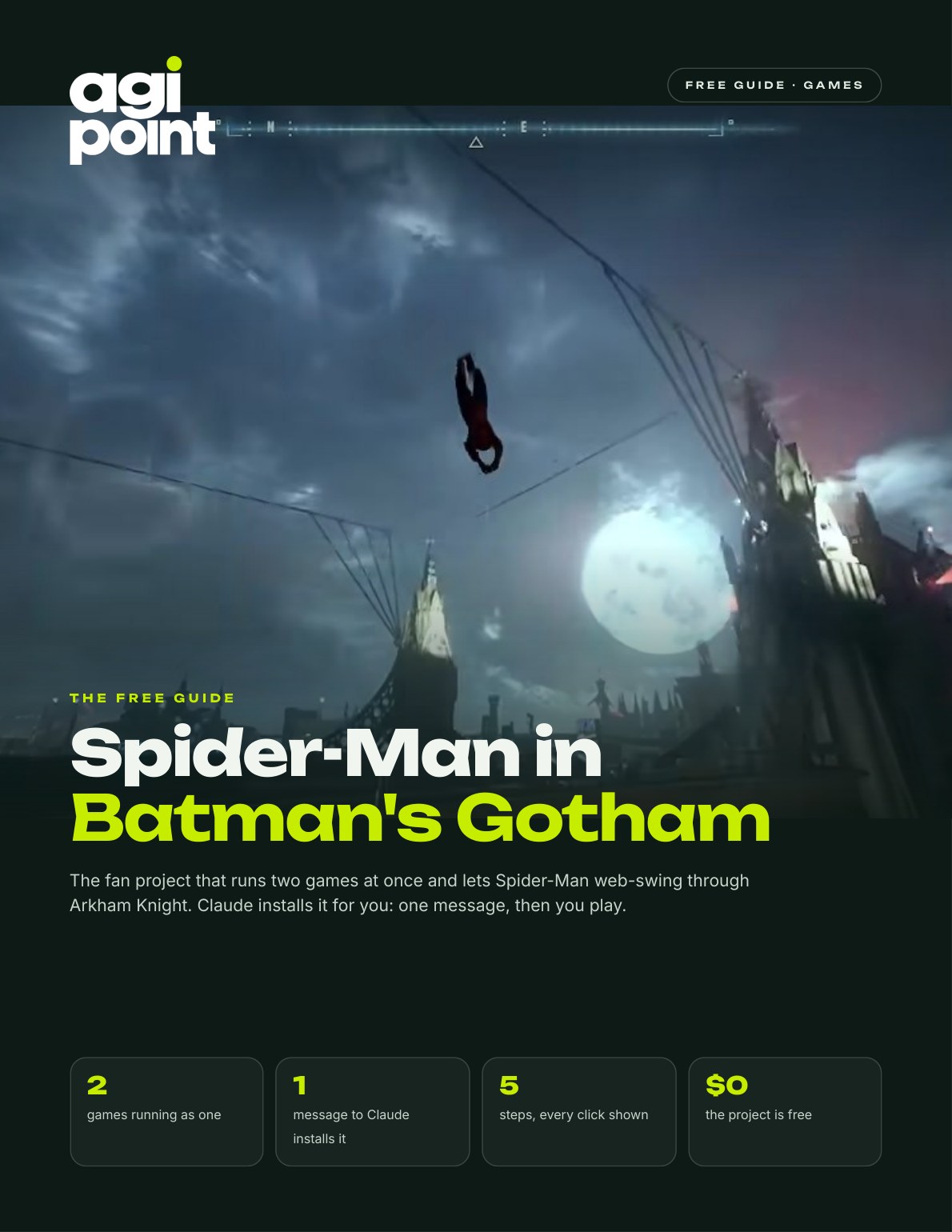 Spider-Man in Batman's Gotham, the free AGI Point guide